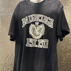 Balenciaga S/S24 EST 1917 tshirt